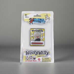 🔥World's Smallest WOOLY WILLY Magnetic Art Toy Doodle Face Mini Miniature NWT🔥